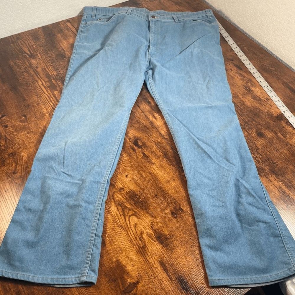 Vintage Levis 530 Action Jeans Mens 44x30 Blue With A Skosh More Room Orange Tab